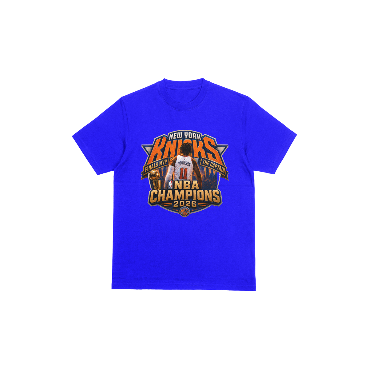 2026 NY Knicks Championship JB #11