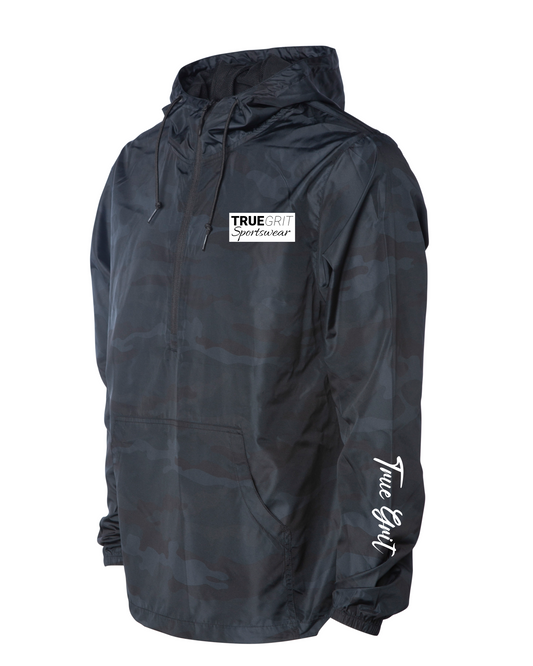 Golf Rain 1/4 Zip Pullover Camo Edition