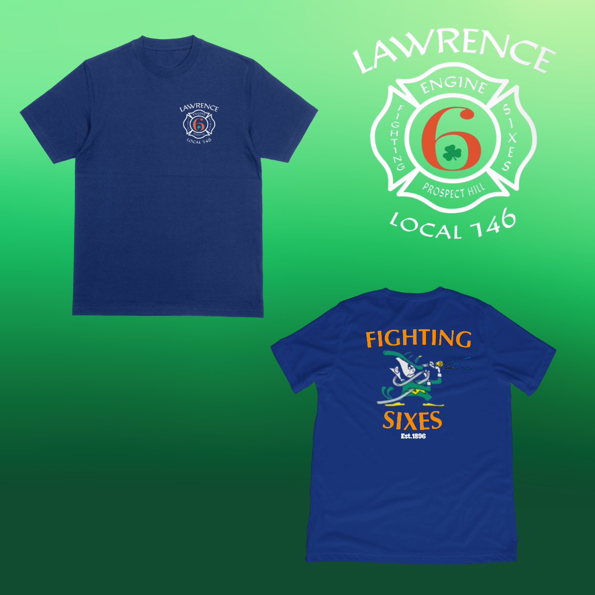 Fighting Sixes Edition T-Shirt 50/50 Blend